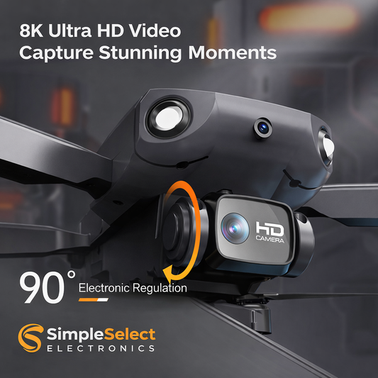 P8 AeroX™ Smart Vision Drone – 360° AI Obstacle Detection