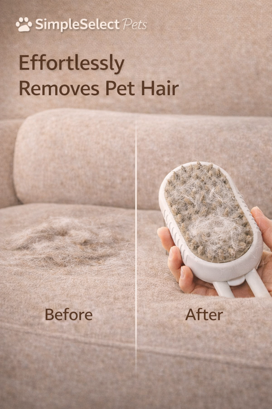 FurMist Pro™ – 2-in-1 Smart Pet Grooming Brush